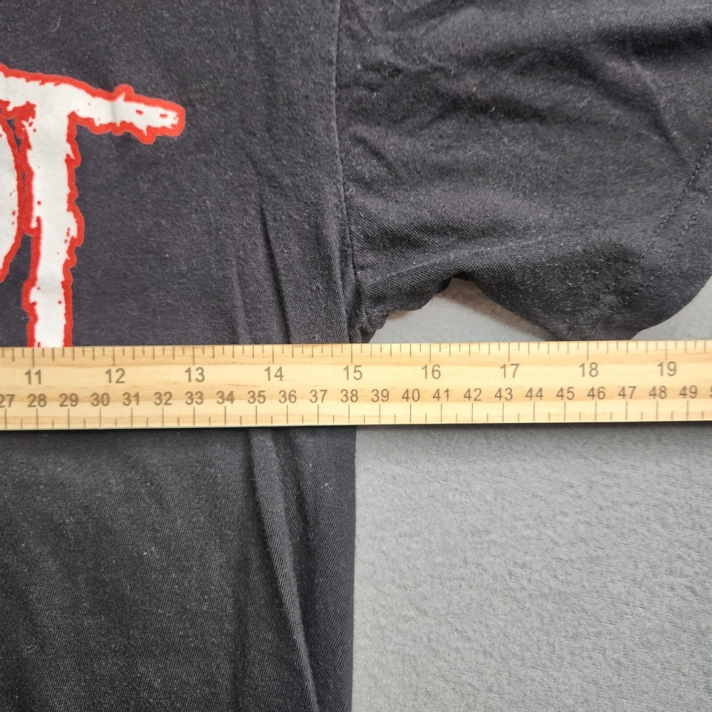 Slipknot Shirt Adult Small Black Band Spellout Logo Short Sleeve Cotton 2021 - Picture 4 of 7